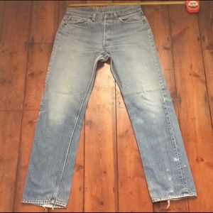 Vintage 1980-90’s Levi’s 501.Waist 31 /Long Length